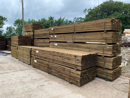 Green Treated 38mm x 85mm x 3.6m Boards